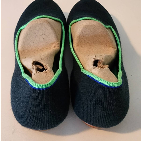 Rothy's The Loafer Merino Wool Winter Green Size 8 - Picture 3 of 7